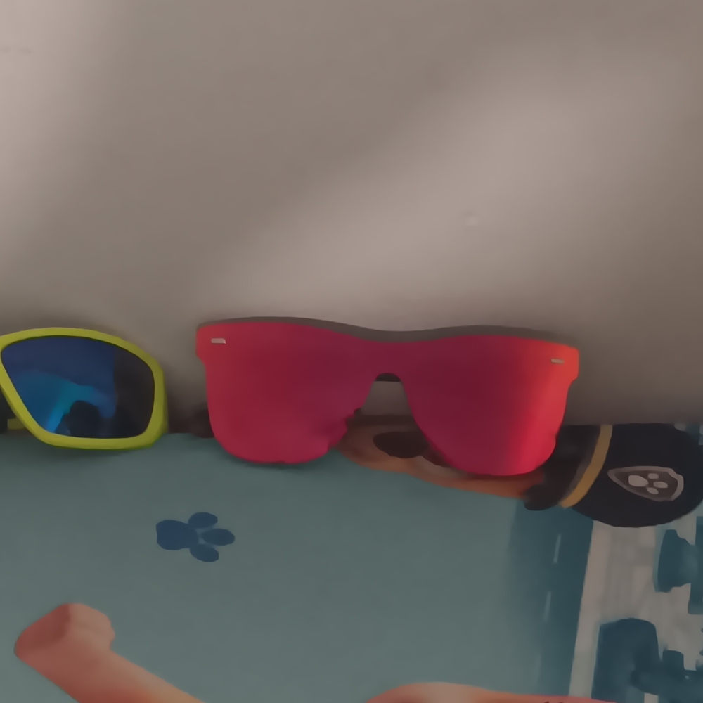 Kids Sunglasses Set - Red and Yellow
